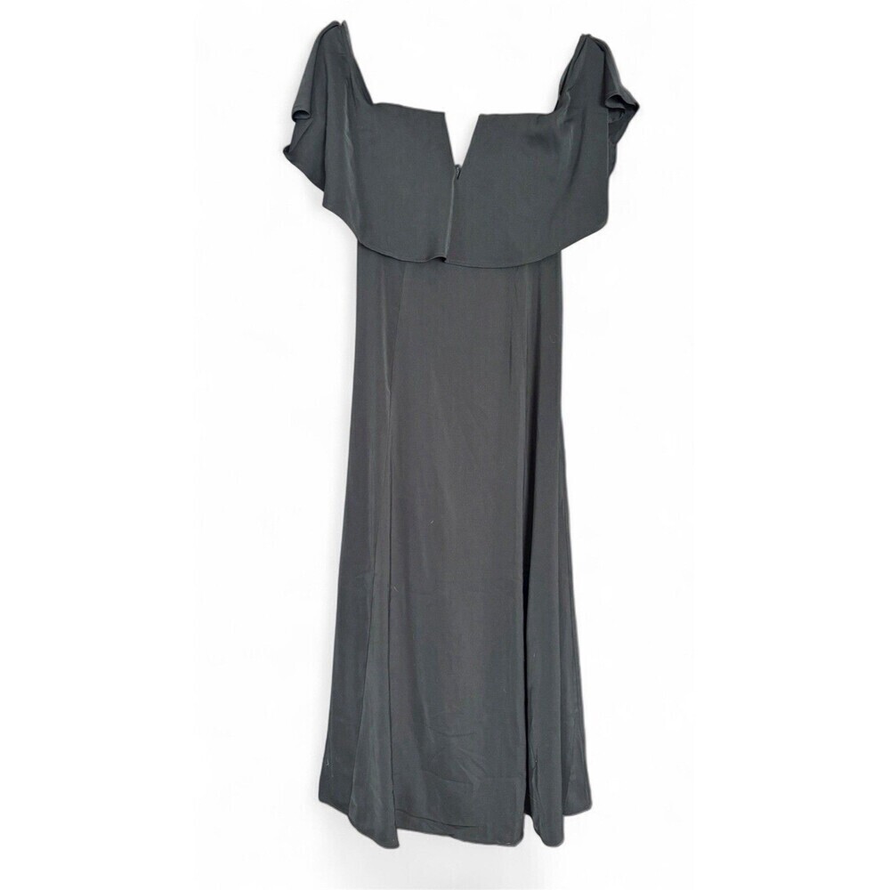 Forever 21 Womens Black Maxi Dress Off Shoulder NWT Size Small Evening Gown